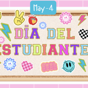 Frisos: Día del estudiante - Groovy (Mayo)